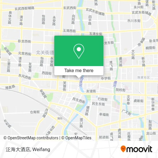 泛海大酒店 map