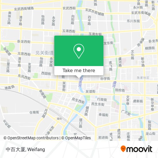 中百大厦 map