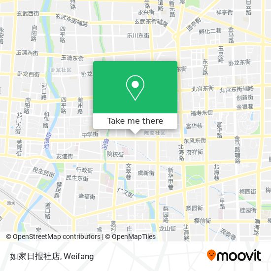 如家日报社店 map