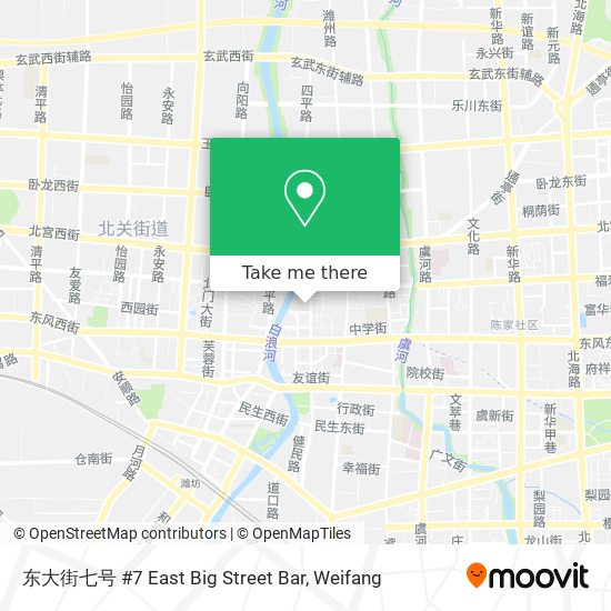 东大街七号 #7 East Big Street Bar map
