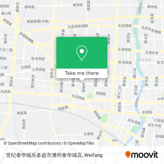 世纪泰华福乐多超市潍州泰华城店 map