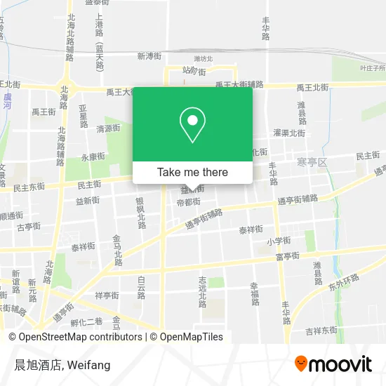 晨旭酒店 map