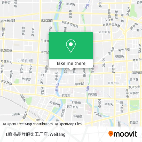 T.唯品品牌服饰工厂店 map