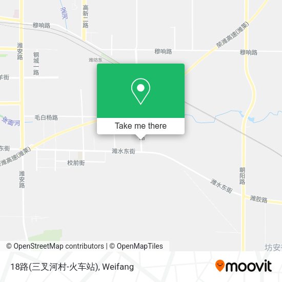 18路(三叉河村-火车站) map