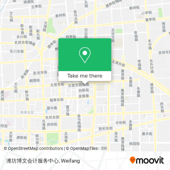 潍坊博文会计服务中心 map