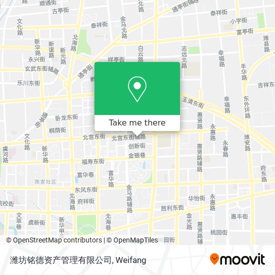 潍坊铭德资产管理有限公司 map