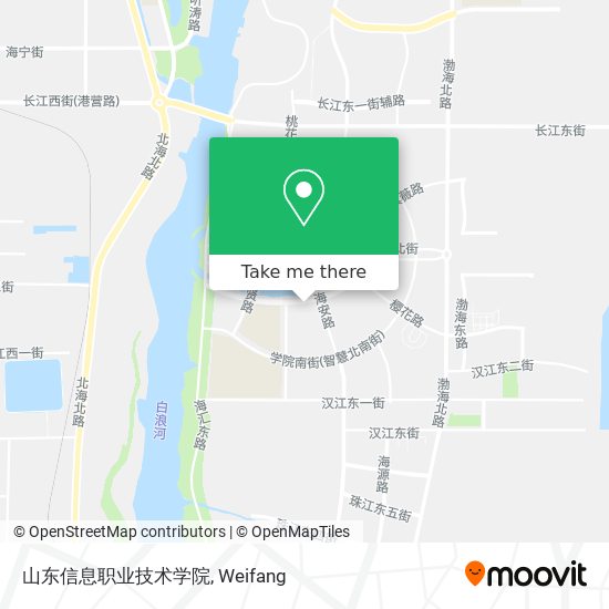 山东信息职业技术学院 map