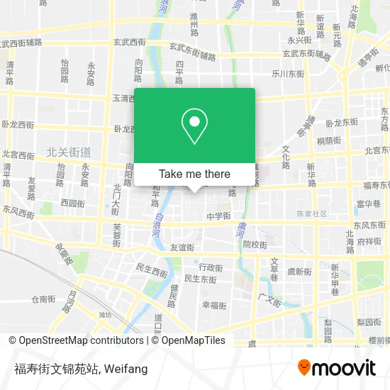 福寿街文锦苑站 map