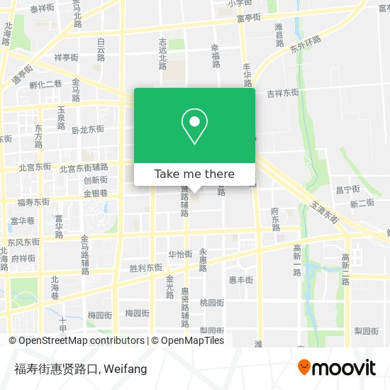 福寿街惠贤路口 map