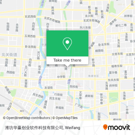潍坊华赢创业软件科技有限公司 map