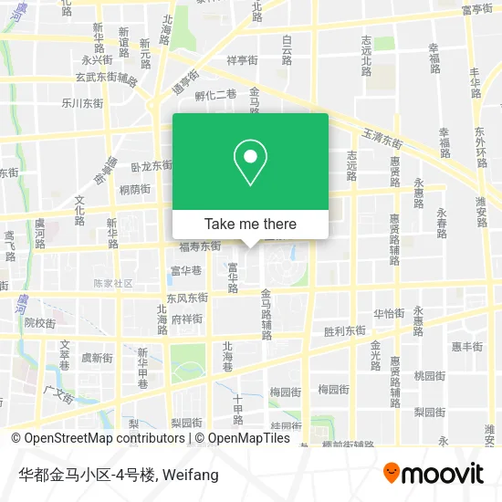 华都金马小区-4号楼 map