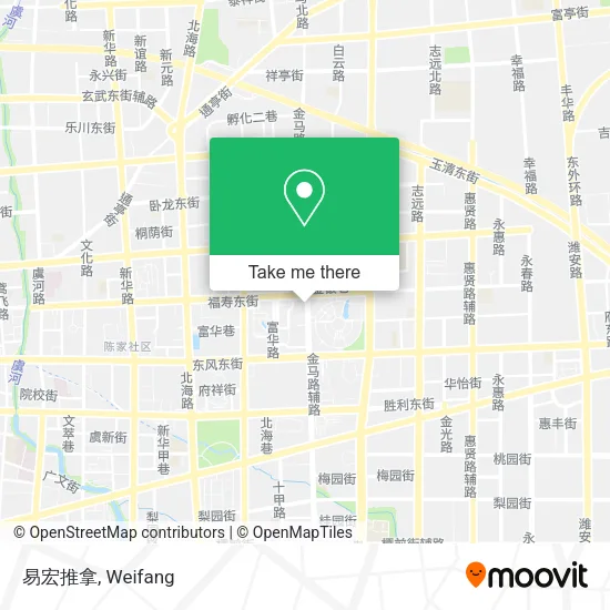 易宏推拿 map