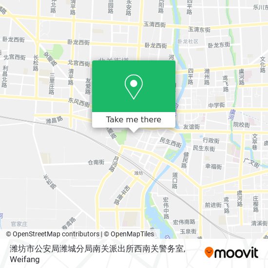 潍坊市公安局潍城分局南关派出所西南关警务室 map