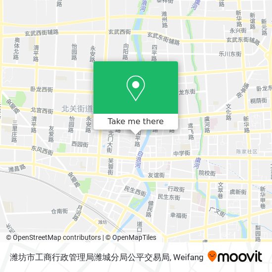 潍坊市工商行政管理局潍城分局公平交易局 map