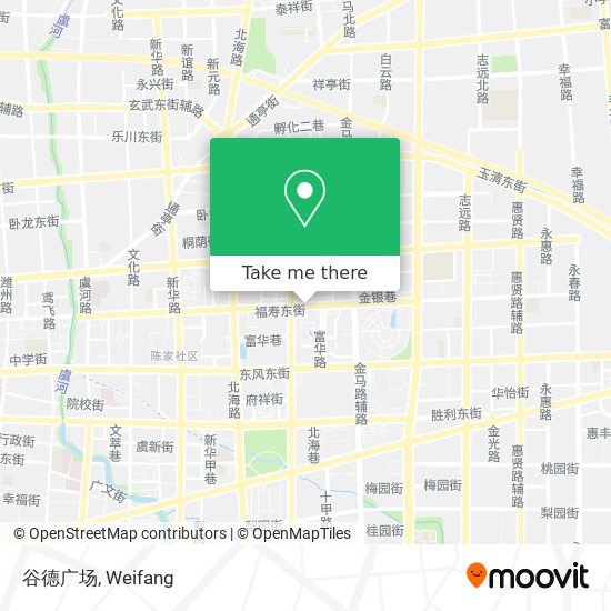 谷德广场 map