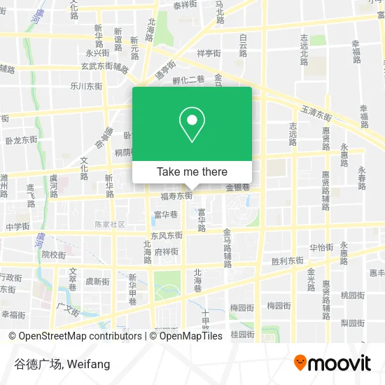 谷德广场 map