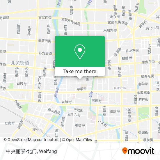 中央丽景-北门 map