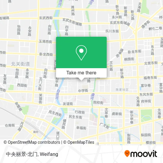 中央丽景-北门 map