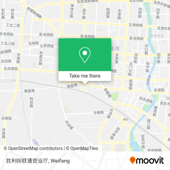 胜利街联通营业厅 map