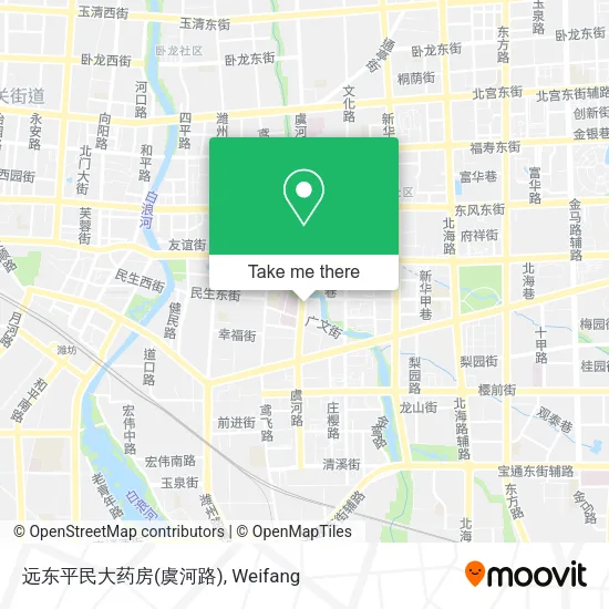 远东平民大药房(虞河路) map