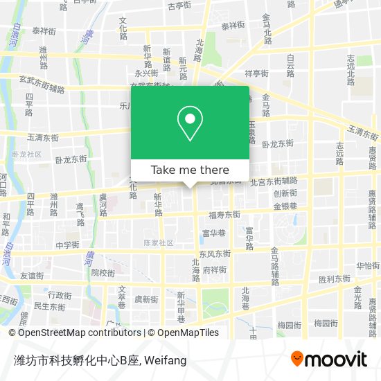潍坊市科技孵化中心B座 map