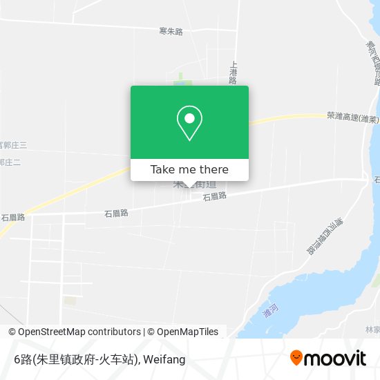 6路(朱里镇政府-火车站) map