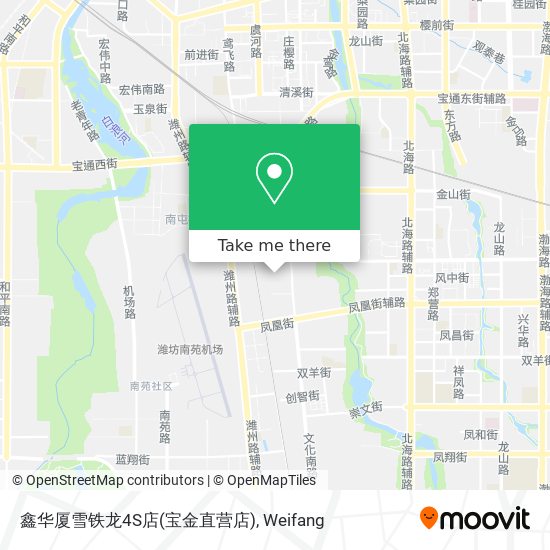 鑫华厦雪铁龙4S店(宝金直营店) map