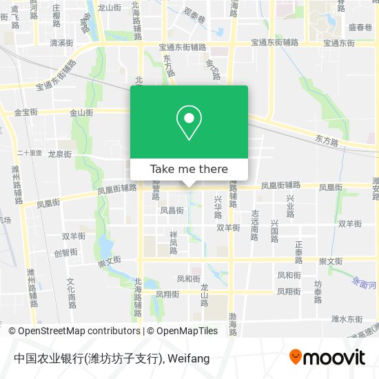 中国农业银行(潍坊坊子支行) map