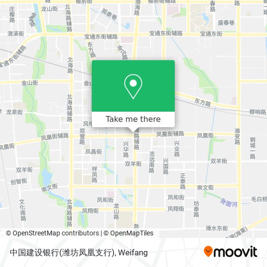 中国建设银行(潍坊凤凰支行) map