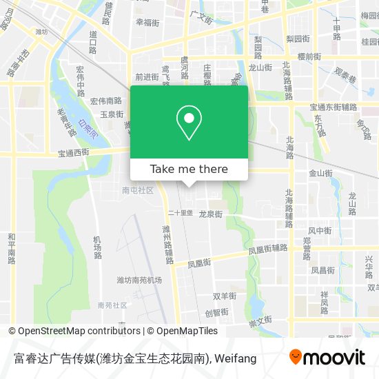 富睿达广告传媒(潍坊金宝生态花园南) map