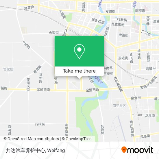 共达汽车养护中心 map