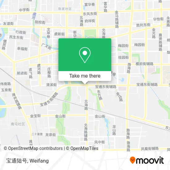 宝通陆号 map