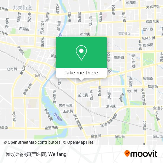 潍坊玛丽妇产医院 map