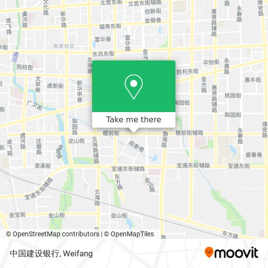 中国建设银行 map