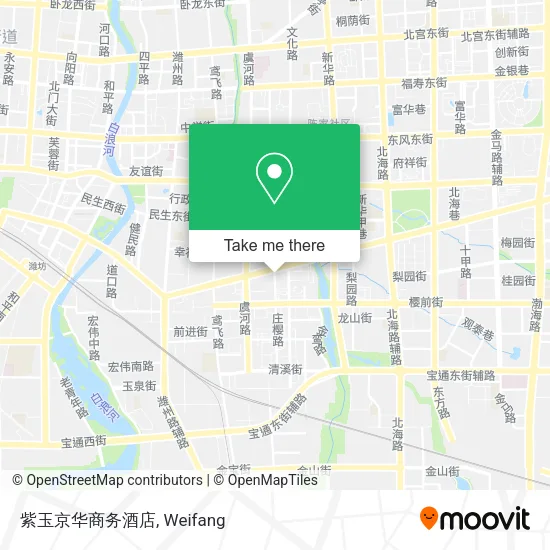 紫玉京华商务酒店 map