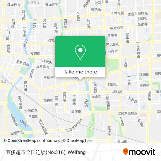 宜多超市全国连锁(No.316) map