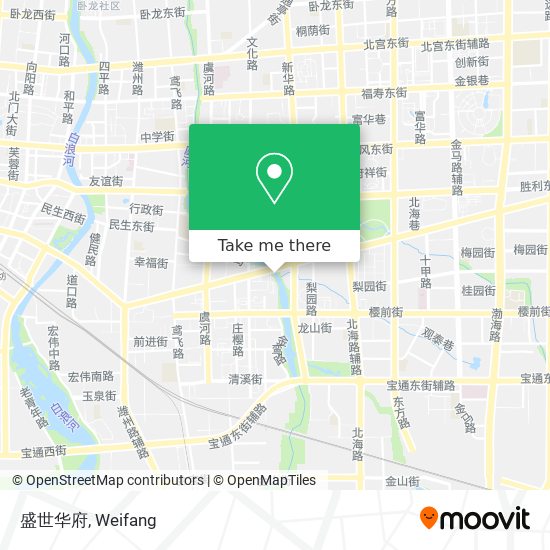 盛世华府 map