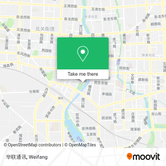 华联通讯 map