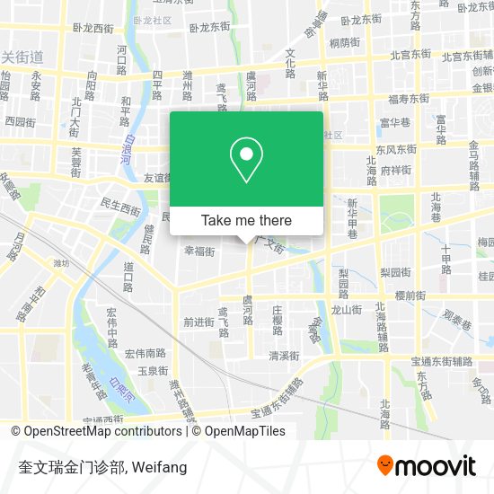 奎文瑞金门诊部 map