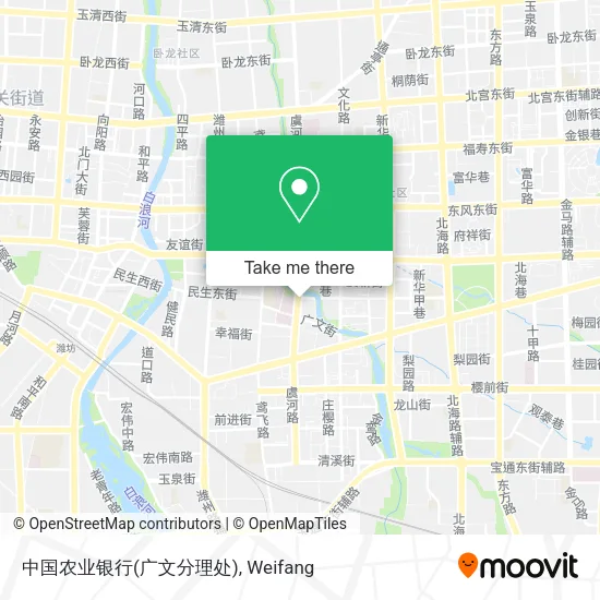 中国农业银行(广文分理处) map
