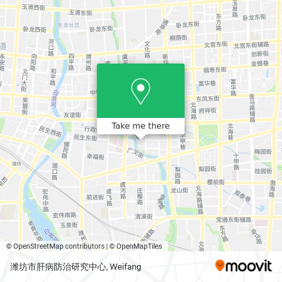 潍坊市肝病防治研究中心 map
