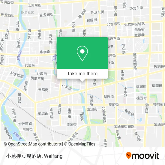 小葱拌豆腐酒店 map