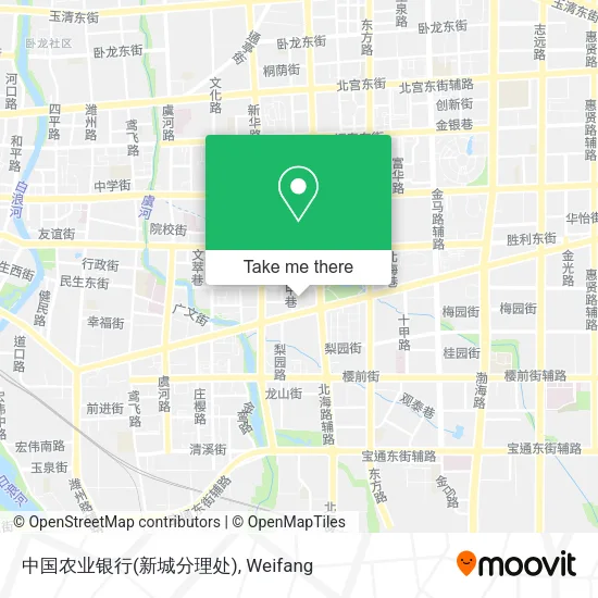 中国农业银行(新城分理处) map