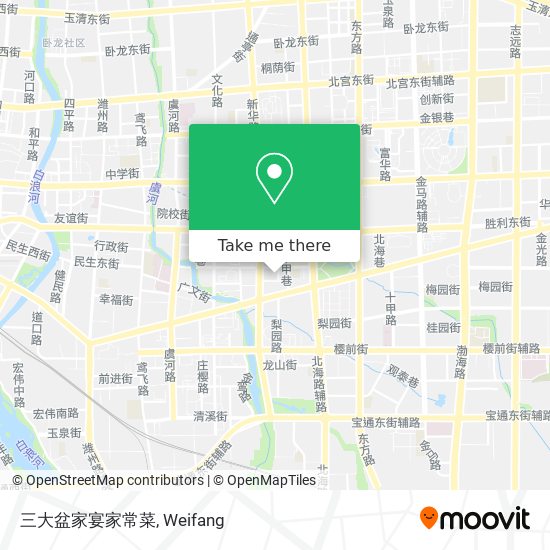 三大盆家宴家常菜 map