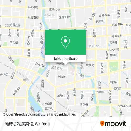 潍膳坊私房菜馆 map
