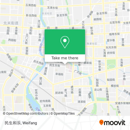 民生和乐 map