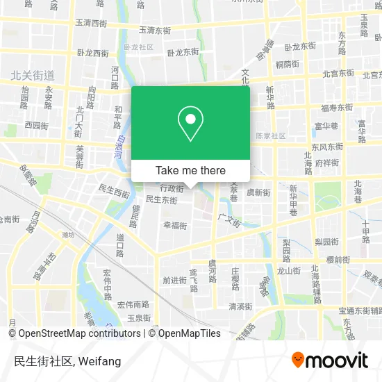 民生街社区 map