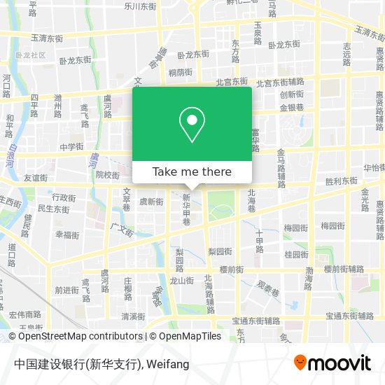 中国建设银行(新华支行) map