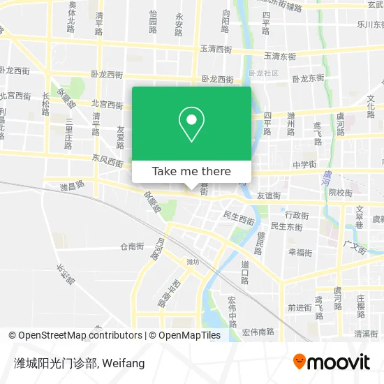 潍城阳光门诊部 map