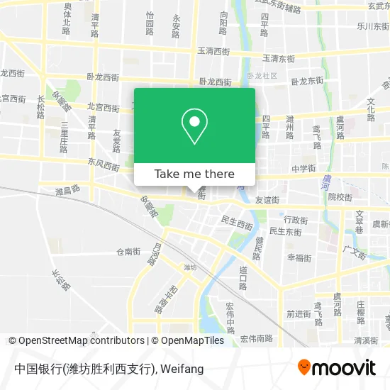 中国银行(潍坊胜利西支行) map
